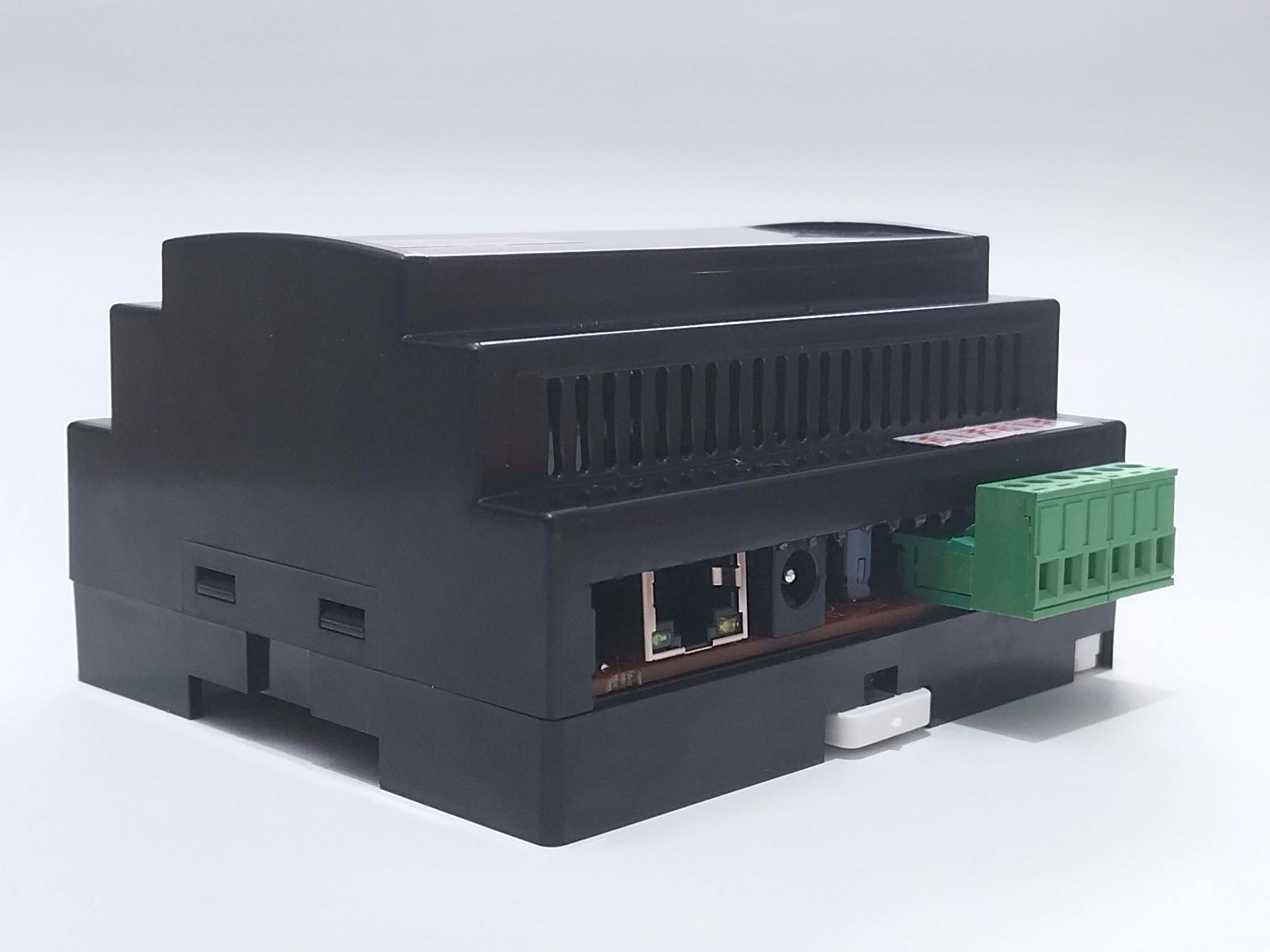 Network 4 Röle Kontrol 4 İnput Modülü - üst görünüm, PCB ve bileşenler