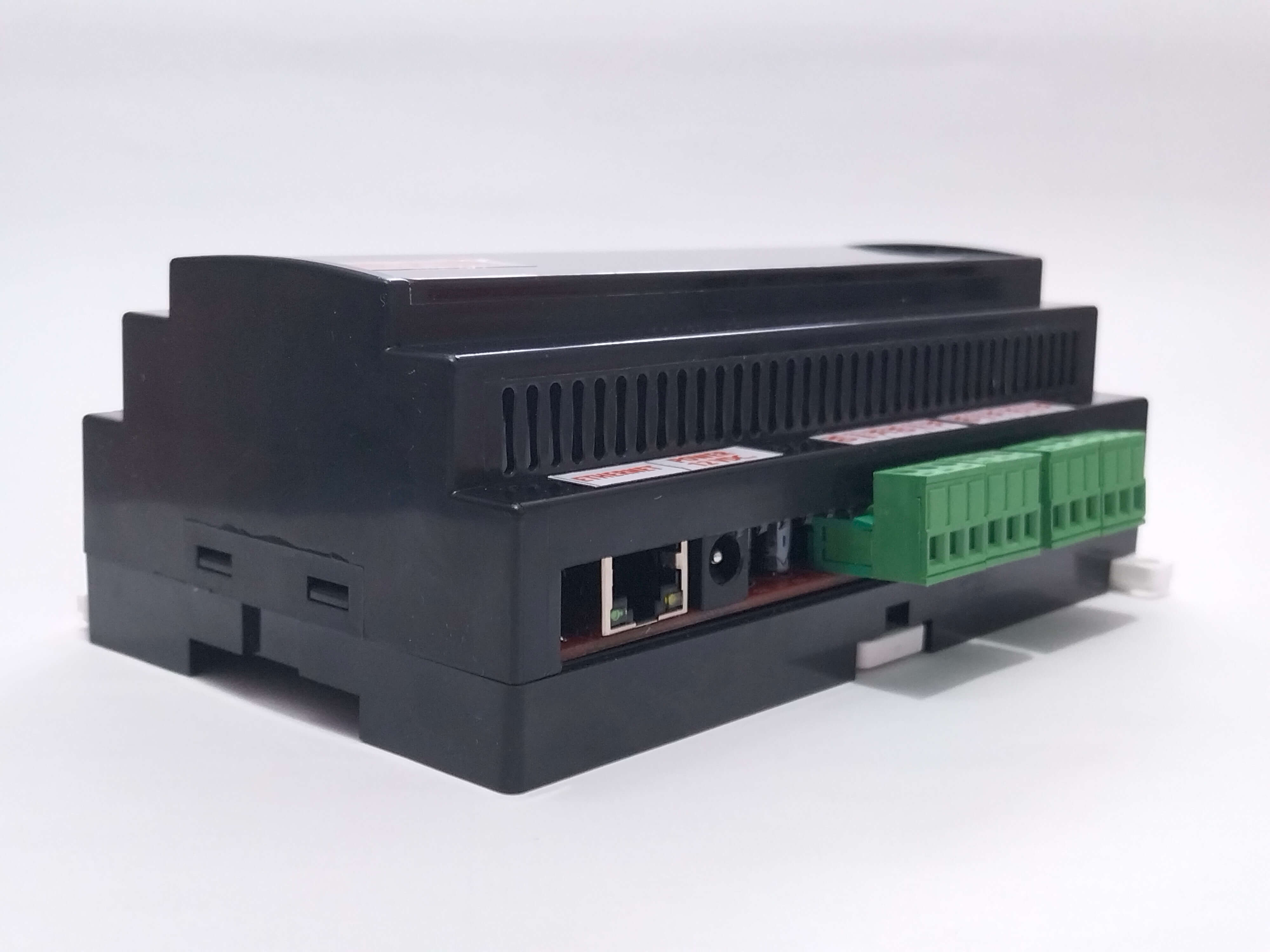 Network 8 Röle Kontrol Modülü - üst görünüm, PCB ve bileşenler