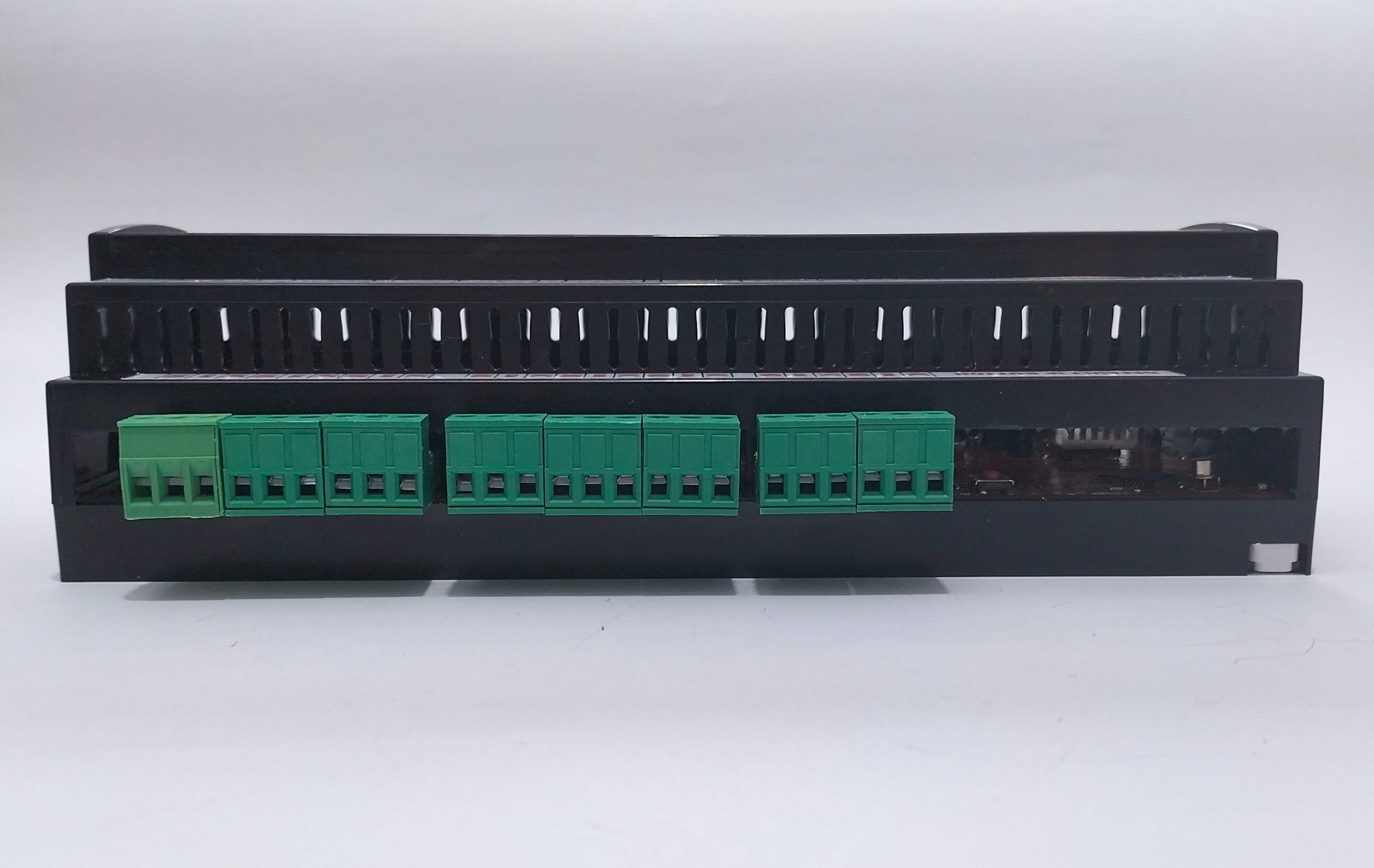 Network 8 Röle Kontrol 8 input Modülü - üst görünüm, PCB ve bileşenler