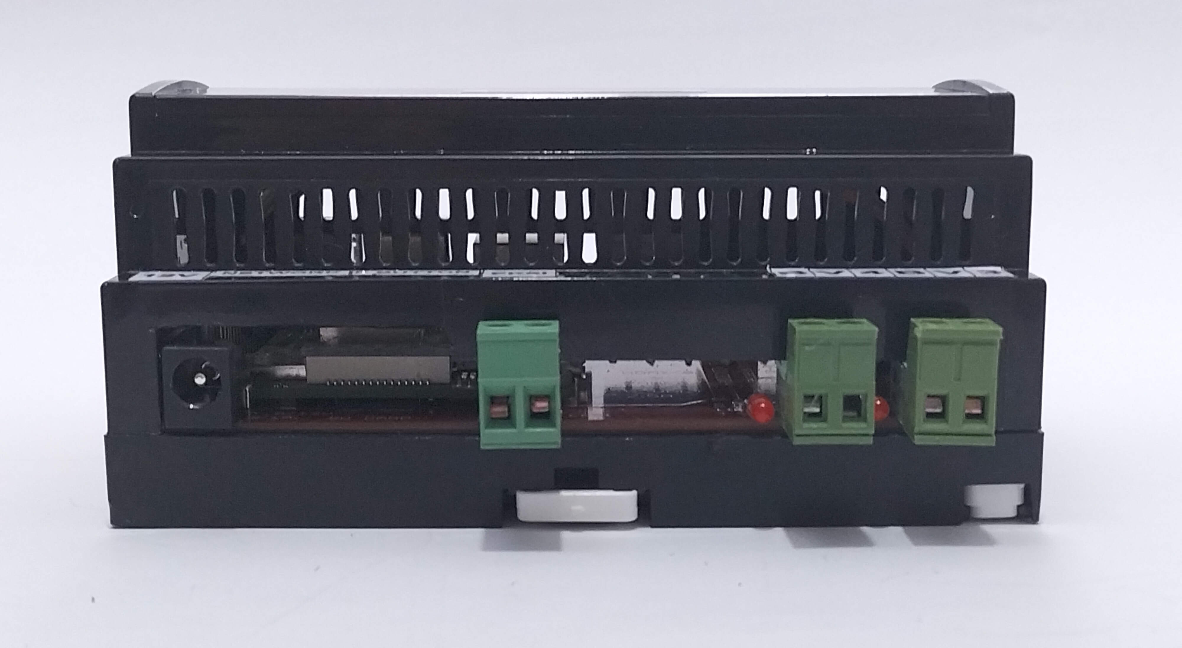 Network IP Button 4 input Modülü- yan görünüm, input klemensleri görünür